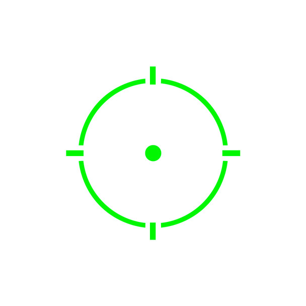 product variation HOLOSUN HE512T-GR Elite Solar Green Dot Reflex Sight (HE512TGR) image
