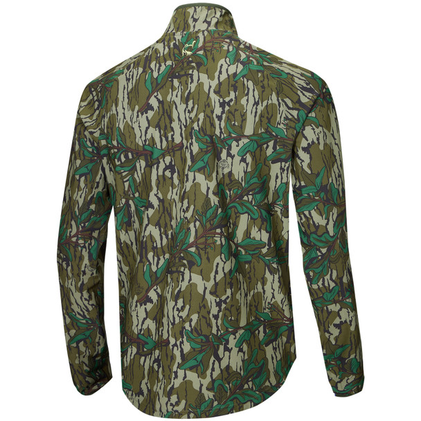 product variation DRAKE Youth SWT Mossy Oak Greenleaf Half Zip Pullover (OT0002-012) image