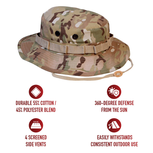 product variation ROTHCO MultiCam Camo Boonie Hat (5892) image