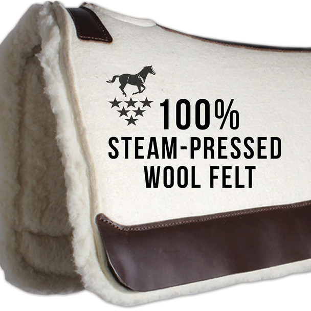product variation Tan | 28in x 30in | 1 1/4in Felt | Fleece Bottom image