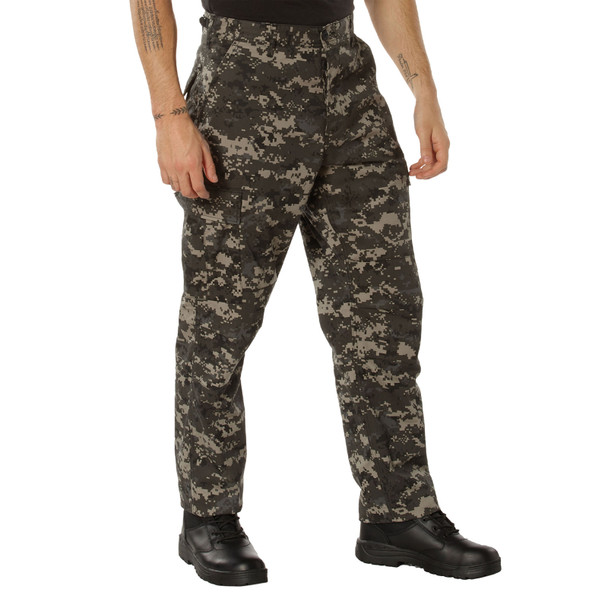 product variation ROTHCO Men's Subdued Urban Digital Camo Tactical BDU Pants (9620) image
