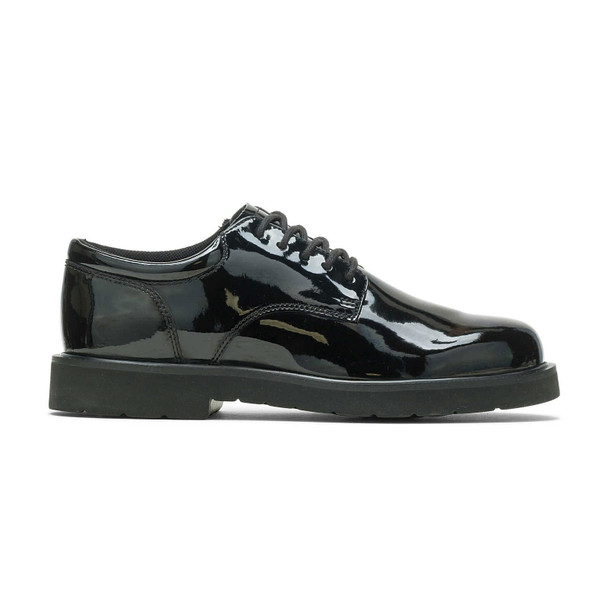 product variation Bates E22141 mens high gloss black poromeric duty oxford shoe image