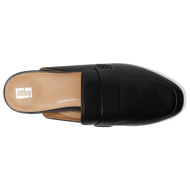 product variation FITFLOP Women's Delicato Black Soft Leather Mules (IT4-001) image