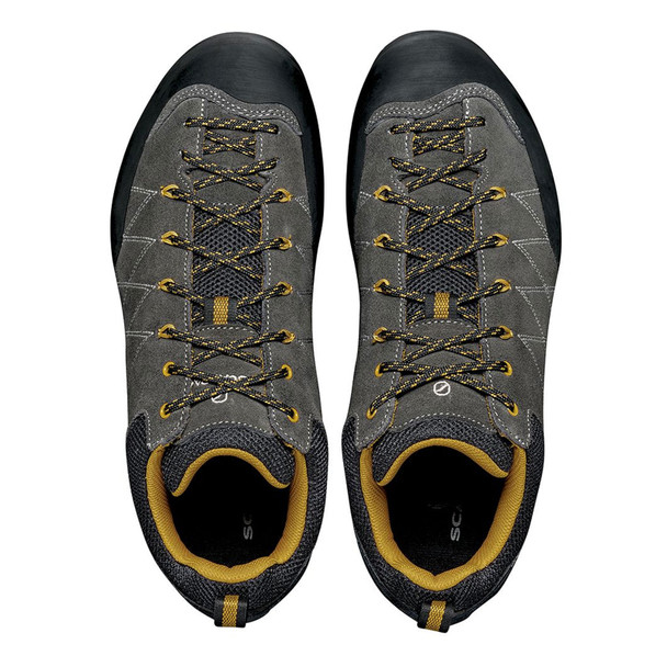product variation SCARPA Men's Crux Shark/Mustard Approach Shoes (72053/350.8-SrkMus) image