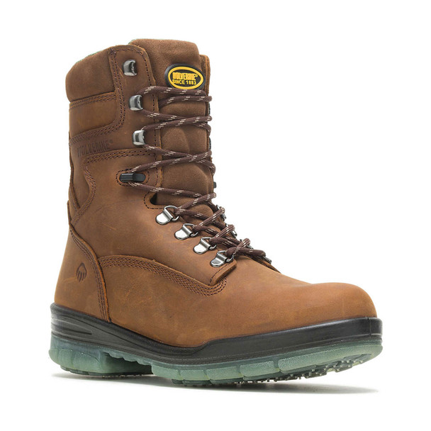 product variation WOLVERINE Men's I-90 DuraShocks Waterproof Insulated 8in Stone Work Boots (W03238) image