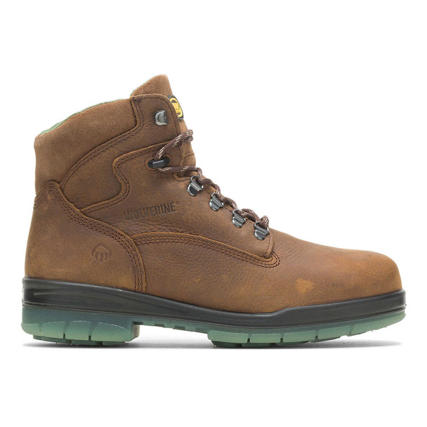 product variation WOLVERINE Men's I-90 DuraShocks Waterproof Insulated Steel Toe 6in Brown Work Boots (W03294) image