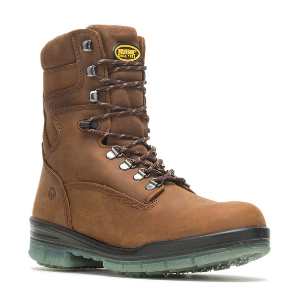 product variation WOLVERINE Men's I-90 DuraShocks Waterproof Insulated Steel Toe 8in Stone Work Boots (W03295) image