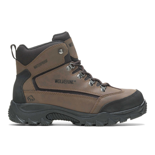 product variation WOLVERINE Men's Spencer Waterproof Brown/Black Hiking Boots (W05103) image