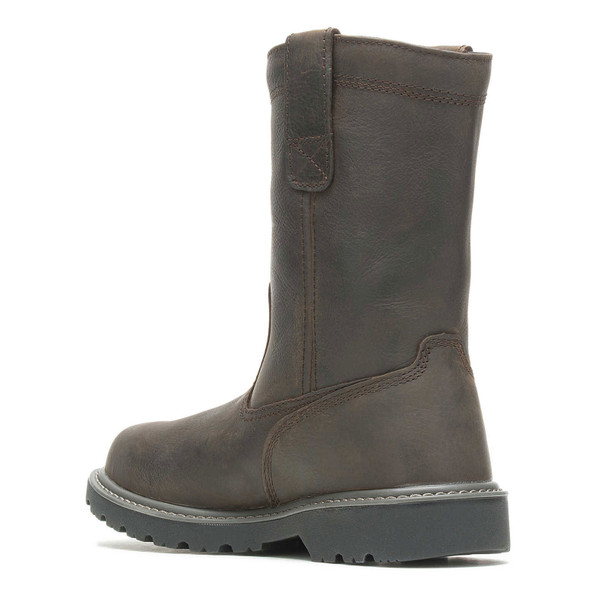 product variation WOLVERINE Men's Floorhand Waterproof Steel-Toe 10in Wellington Dark Brown Work Boots (W10680) image