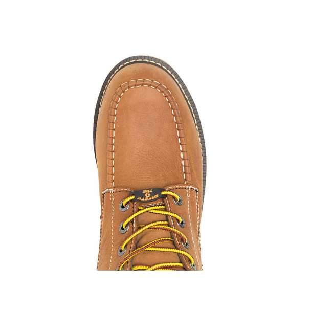 product variation WOLVERINE Men's I-90 DuraShocks Moc Toe 6in Tan Work Boots (W200051) image