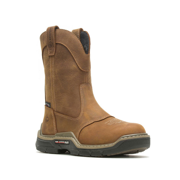 product variation WOLVERINE Men's Raider DuraShocks Western CarbonMAX Real Brown Work Wellington Boots (W221045) image