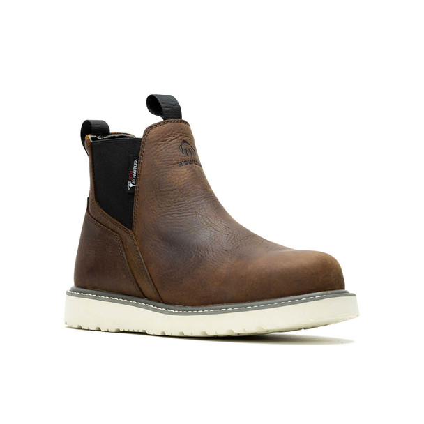 product variation WOLVERINE Men's Trade Wedge Romeo Sudan Brown Work Boots (W230040) image