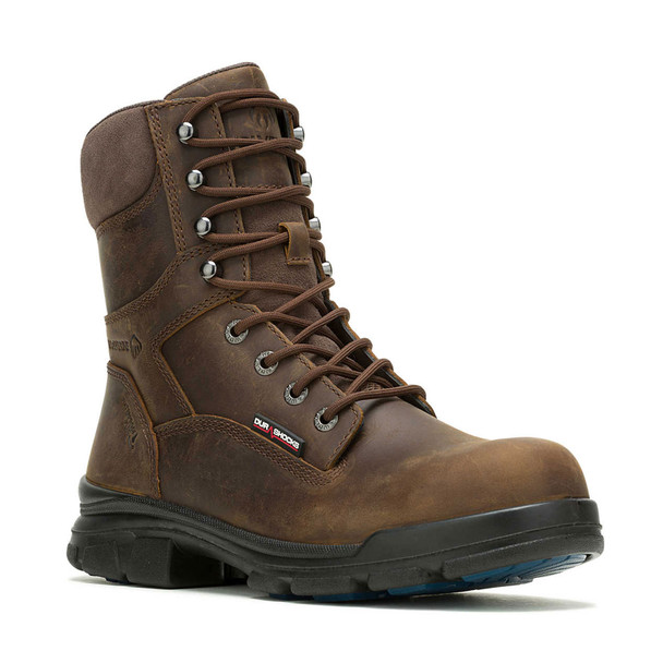 product variation WOLVERINE Men's DuraShocks SR Icon 8in Dark Brown Work Boots (W240029) image