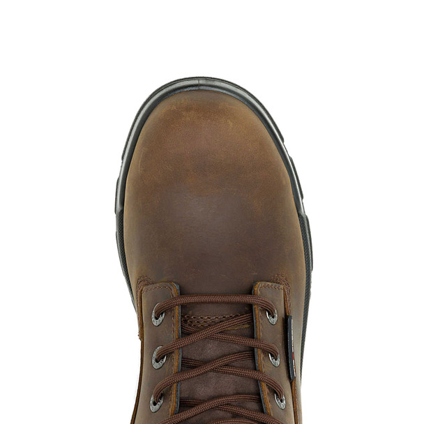 product variation WOLVERINE Men's DuraShocks SR Icon 8in CarbonMax Dark Brown Work Boots (W241103) image