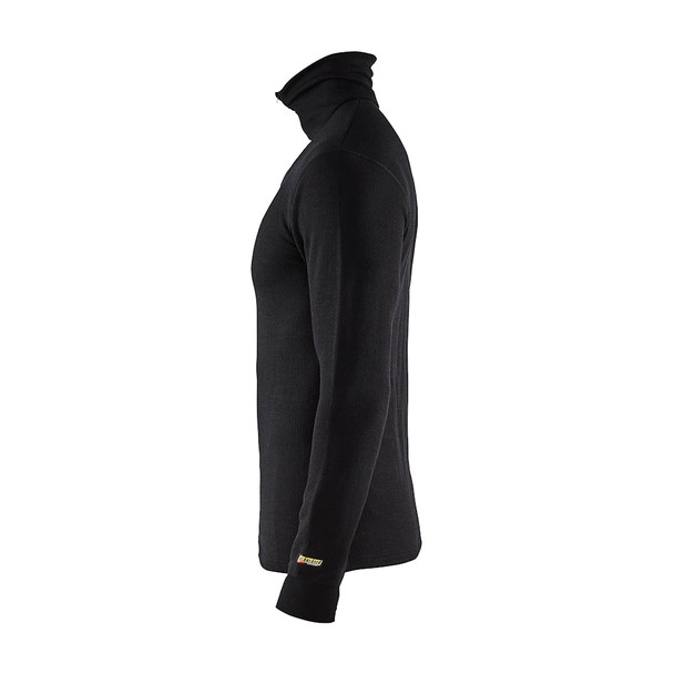 product variation BLAKLADER Mens 4894 XWarm Base Layer Black Top (489417069900) image