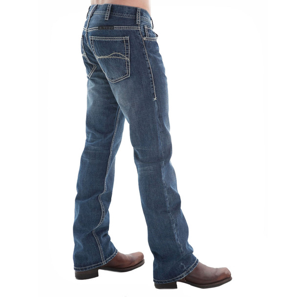 product variation B.TUFF Men's Hooah Medium Wash Jeans (B01-MHOOAH-MWH) image