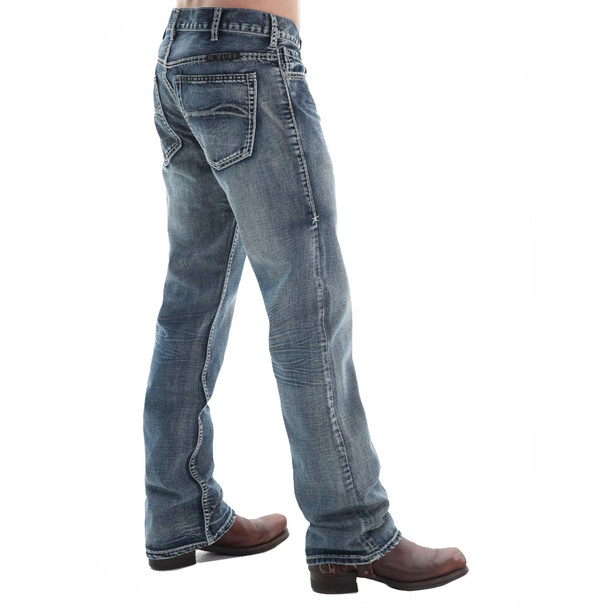 product variation B.TUFF Men's Steel Medium Wash Jeans (B01-MSTEEM-MWH) image