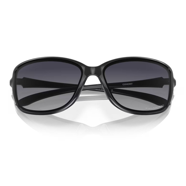 product variation OAKLEY Cohort Sunglasses with Polished Black Frame and Grey Gradient Polarized Lens (OO9301-04) image