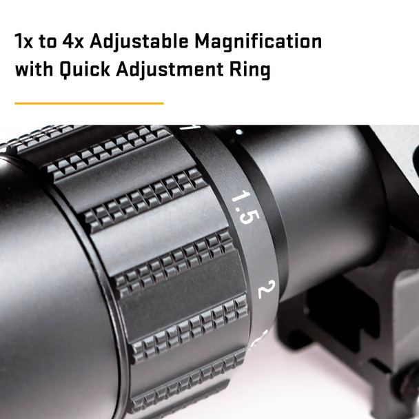 product variation SIG SAUER Air T4 1-4x24mm 1in Tube Mil-Dot Reticle Tactical Riflescope (AIR-T4) image