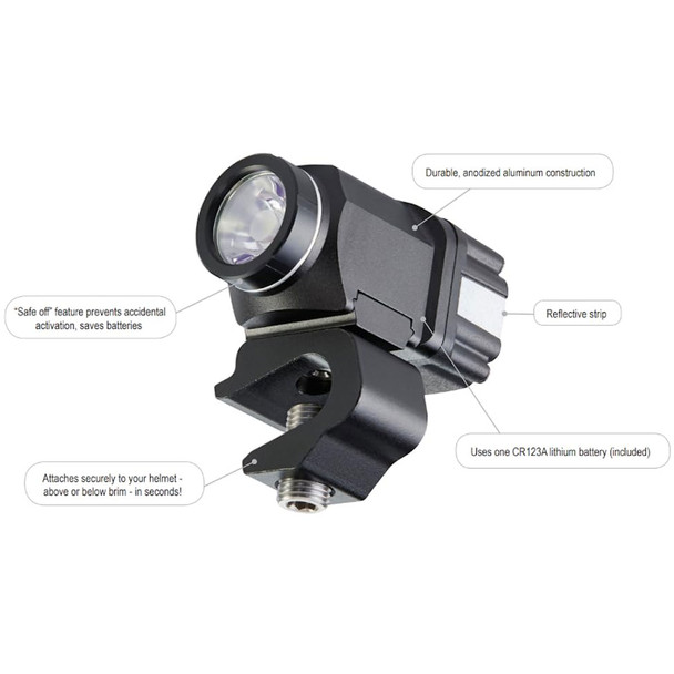 product variation STREAMLIGHT Vantage II 350 Lumens Helmet Mount Flashlight (69331) image