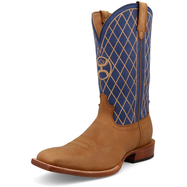product variation TWISTED X Men's 12in Hooey Inca Gold/Twilight Blue Boots (MHY0036) image