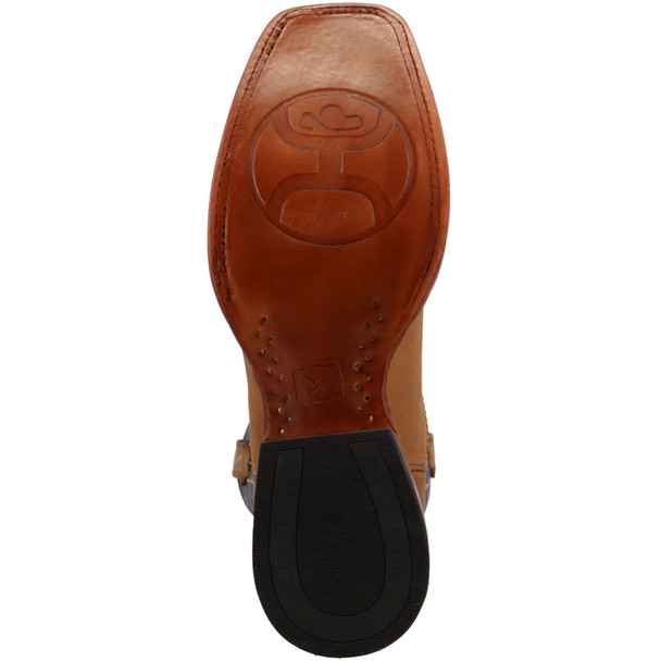 product variation TWISTED X Men's 12in Hooey Inca Gold/Twilight Blue Boots (MHY0036) image