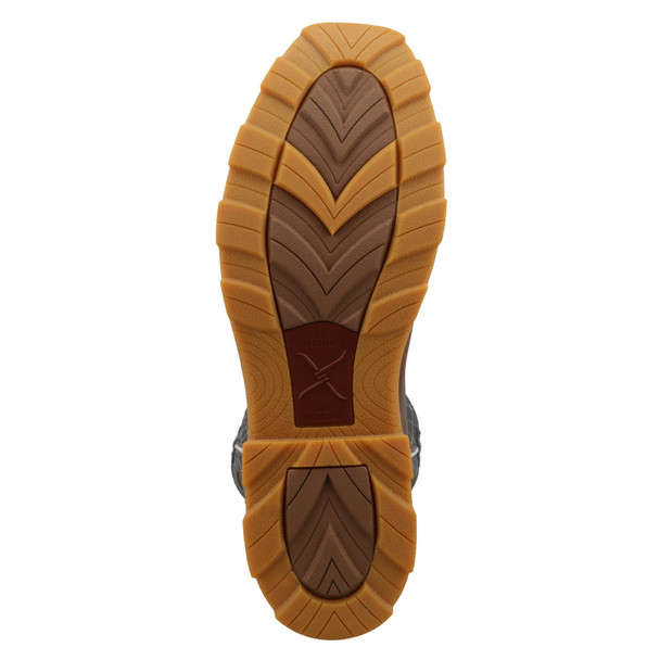 product variation TWISTED X Men's 12in UltraLite X Brown/Dark Electric Blue Work Boots (MULNW02) image