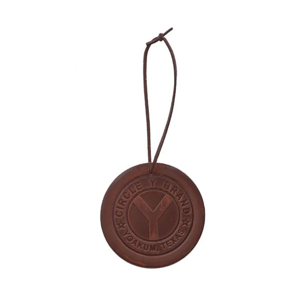 product variation CIRCLE Y Round Leather Air Freshener (AF-CY-1-LE) image