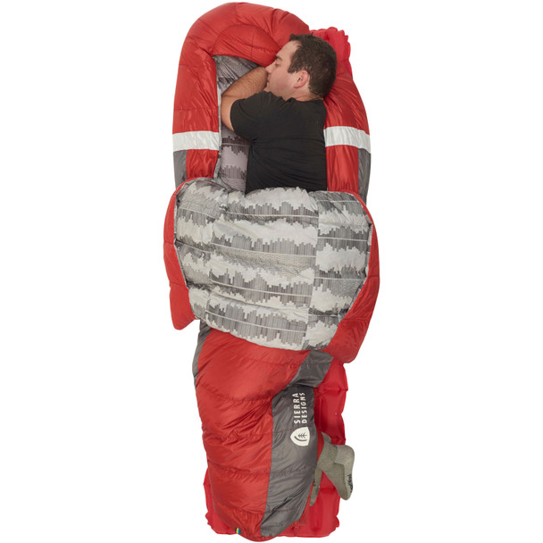 product variation SIERRA DESIGNS Backcountry Bed 650f 20 Deg Long Sleeping Bag (70603820L) image