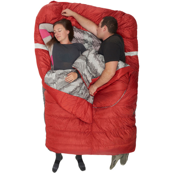 product variation SIERRA DESIGNS Backcountry Bed Duo 650f 20 Deg Reg Sleeping Bag (70606320R) image