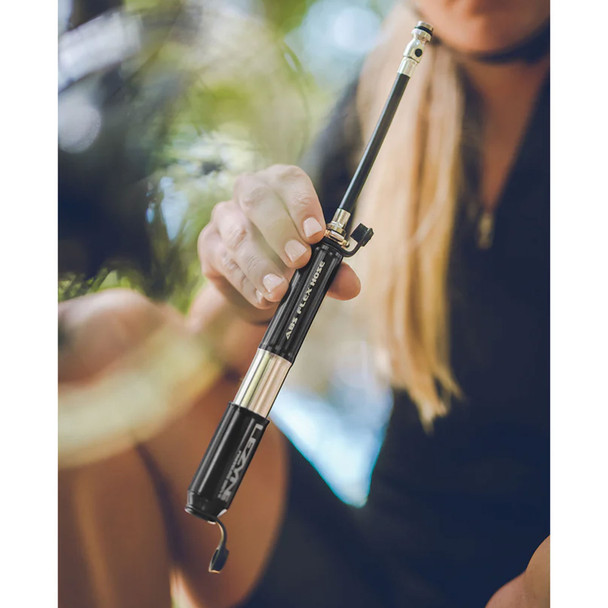 product variation LEZYNE Pressure Drive Small Gloss Black Bicycle Tire Hand Pump (1-MP-PRSDR-V2S04) image