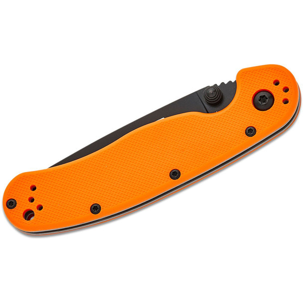 product variation ONTARIO KNIFE COMPANY RAT II 3in Linerlock Orange Folding Knife (ON8861OR) image