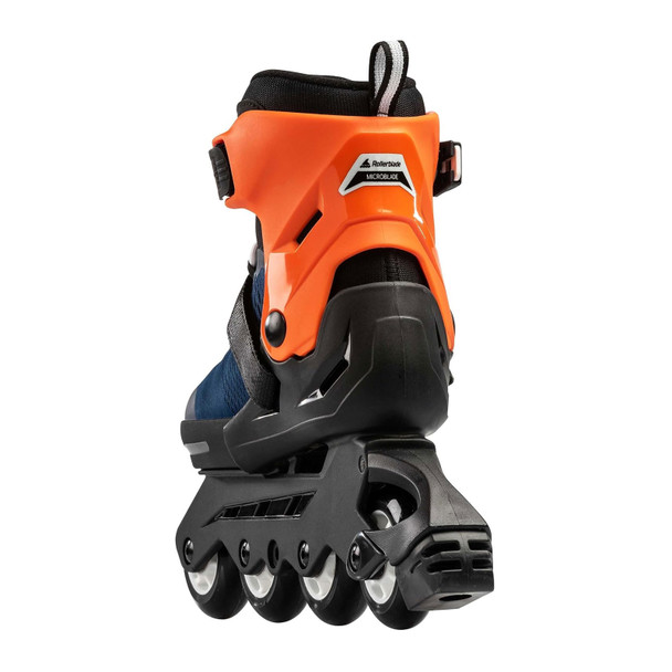 ROLLERBLADE Kids Microblade Midnight Blue/Warm Orange Inline Skates (7221900174)