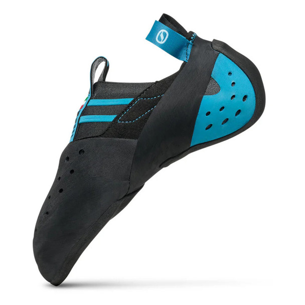 product variation SCARPA Unisex Instinct S Black/Azure Climbing Shoes (70039/000-BlkAzr) image