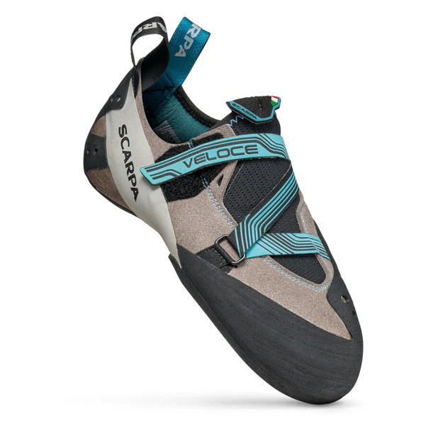 product variation SCARPA Womens Veloce Light Grey/Maldive Climbing Shoes (70065/002-LtgryMal) image