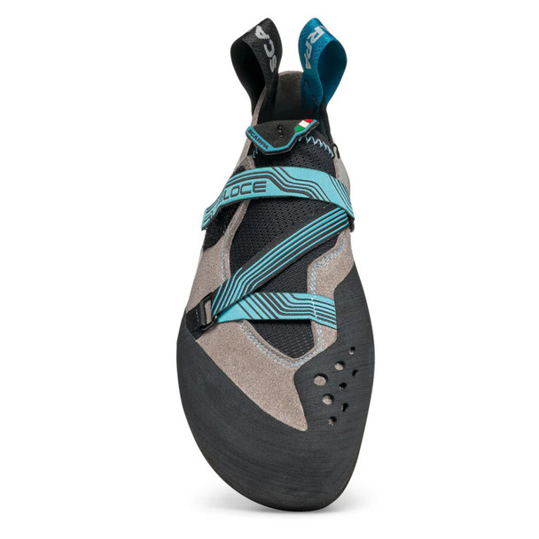 product variation SCARPA Womens Veloce Light Grey/Maldive Climbing Shoes (70065/002-LtgryMal) image