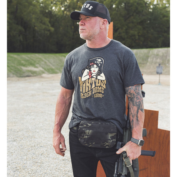 product variation VIKTOS Men's Bonny Charcoal Heather Tee (18500) image