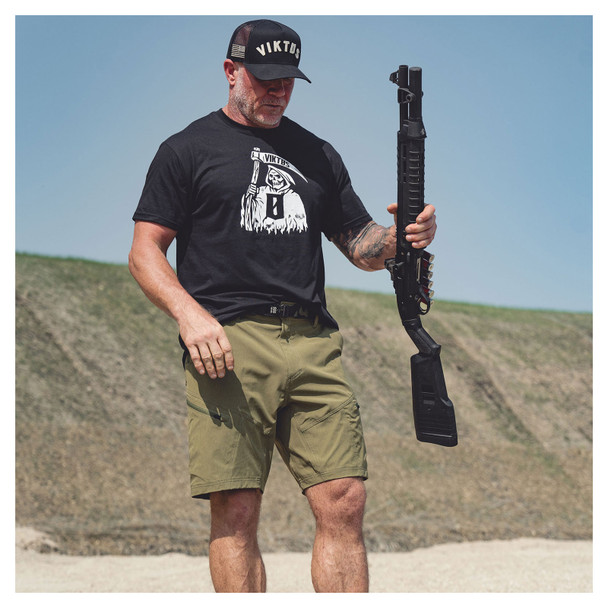 product variation VIKTOS Men's Glow Reaper Charcoal Heather Tee (18600) image