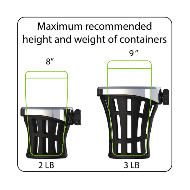 product variation Black Mount w/ Chrome Drink Holder image