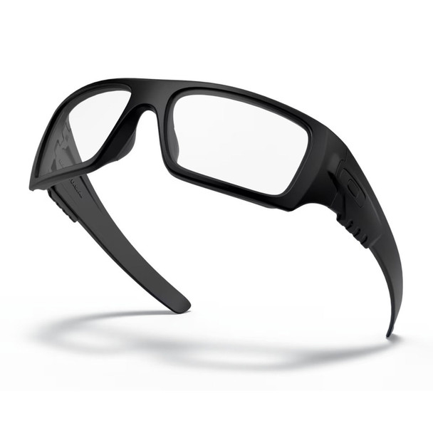 product variation OAKLEY Industrial Det Cord Sunglasses with Matte Black Frame and Clear Lens (OO9253-07) image