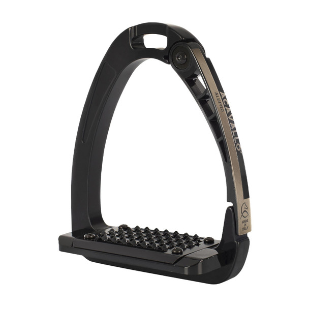 product variation Acavallo Arena Alupro Total Black safety stirrups with side opening image