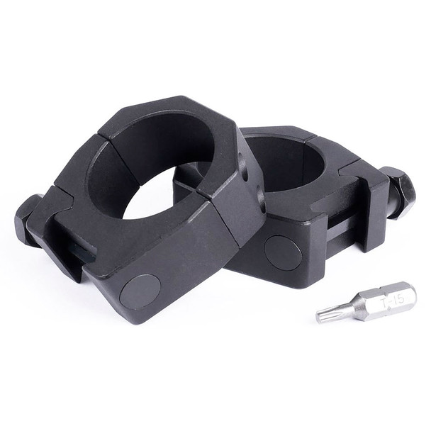 product variation EVOLUTION GUN WORKS Keystone Series 34mm Tube .990in Low Scope Rings (62200) image