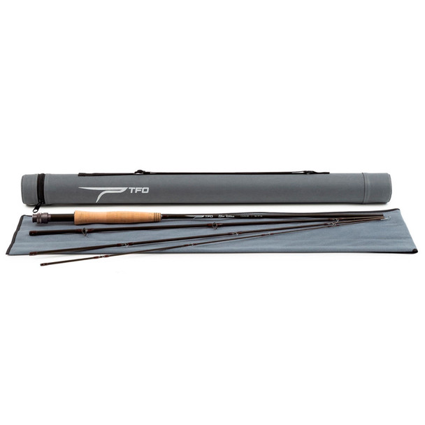 product variation TFO Blue Ribbon Fly Rod TF-BR Series Trout Fly Fishing Rod 9ft 4wt 4pc image