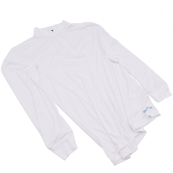 product variation Open Box (Great condition, limited use): HOT CHILLYS MEN PEACH SOLID ZIP-T, Color: White, Size: S (HC3053-823-S) image