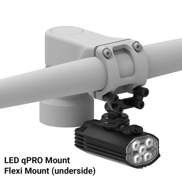 product variation LEZYNE LED qPRO Black Mount (1-LED-QPROMT-V104) image