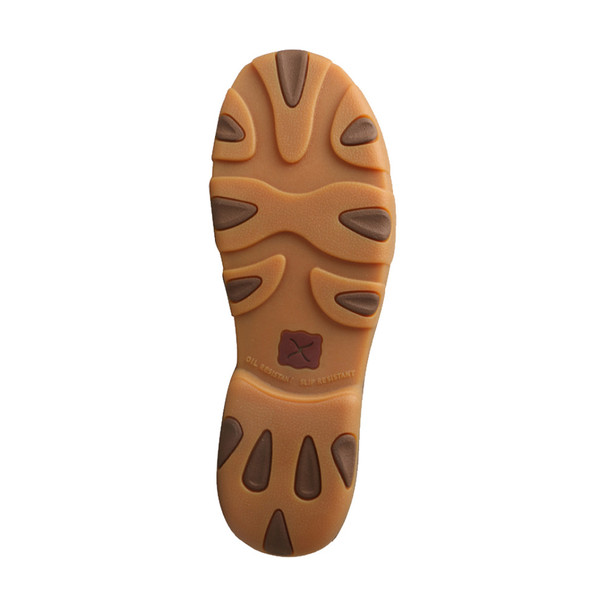 product variation TWISTED X Mens VFW Chukka Driving Brown/Ivory Moccasins (MDM0075) image