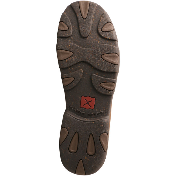 product variation TWISTED X Men's Chukka Brown & Brown Ostrich Driving Moc (MDM0087) image