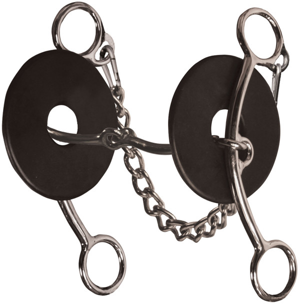 product variation PROFESSIONAL'S CHOICE Brittany Pozzi Medium 5.5in Shank Snaffle Lifter Bit (BPB-112) image