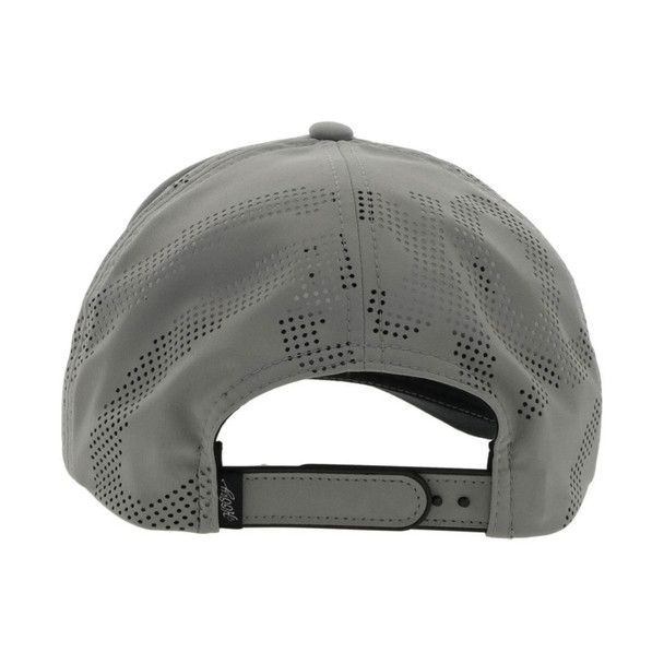 product variation HOOEY Cowboy Golf 5-Panel White/Navy Golf Logo Gray Trucker Cap (2216T-GY) image