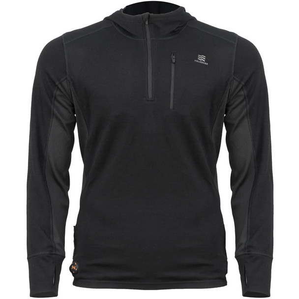 product variation Open Box (Great condition, limited use): MWMT14010221 Men's Merino Heated Baselayer Shirt , 7.4v, Color: Blk, Size: S (MWMT14010221) image